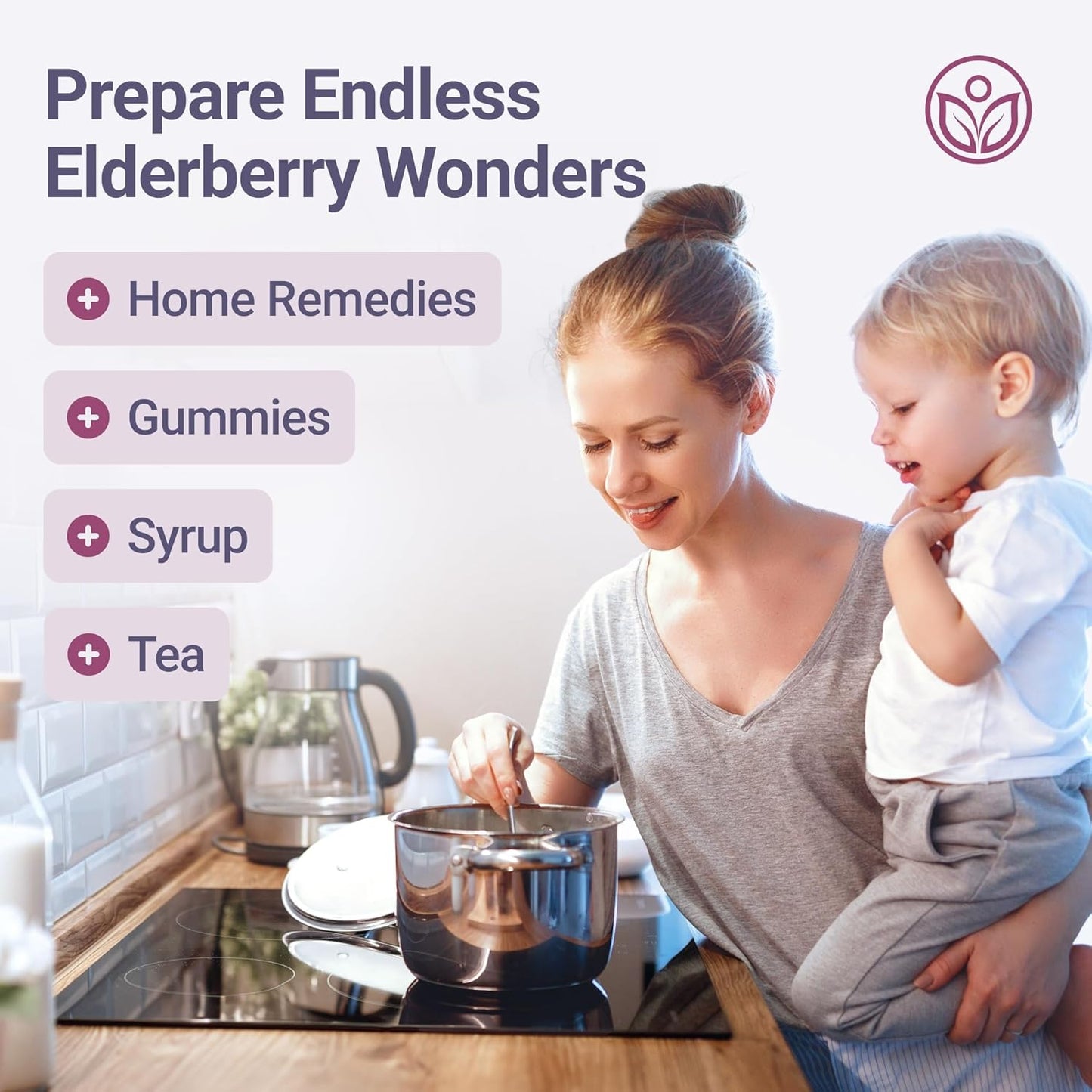 USDA Certified Organic Dried Elderberries - Bulk -