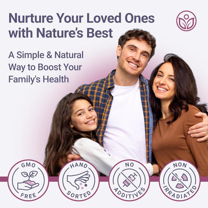 USDA Certified Organic Dried Elderberries - Bulk -